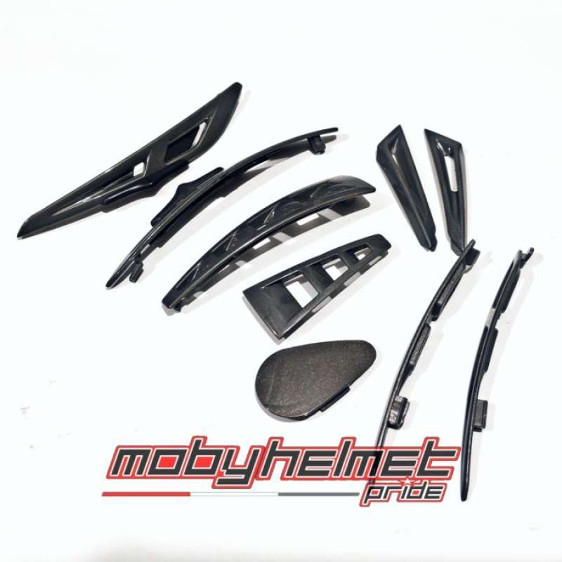 Promo Ventilasi Helm Kyt Runner 2 Full Set Original Spare Part