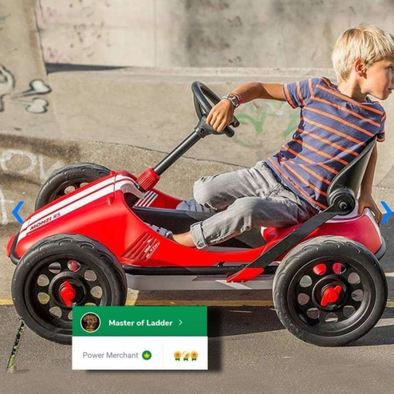 Promo Go kart anak Mainan mobil anak Race Gokart Monzi Chillafish