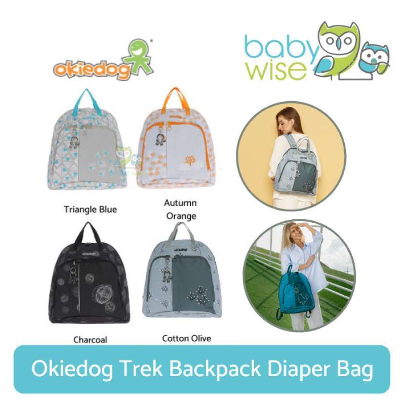 Promo Okiedog Trek Backpack Diaper Bag Diskon 23 di Seller