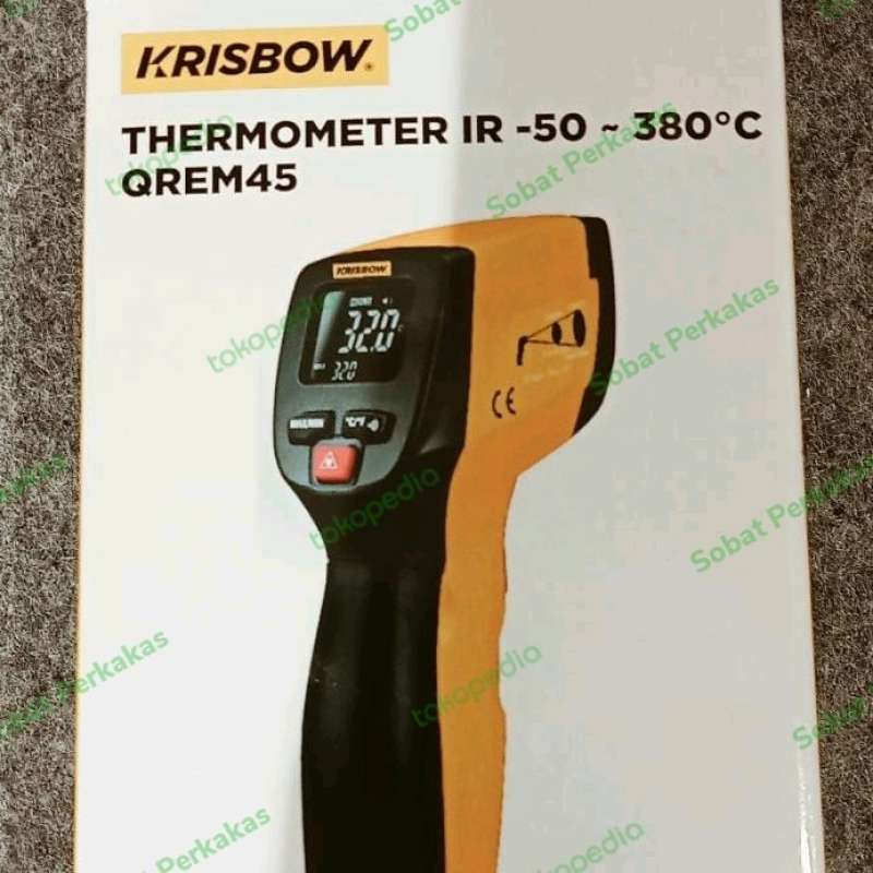 Thermometer infrared krisbow sale