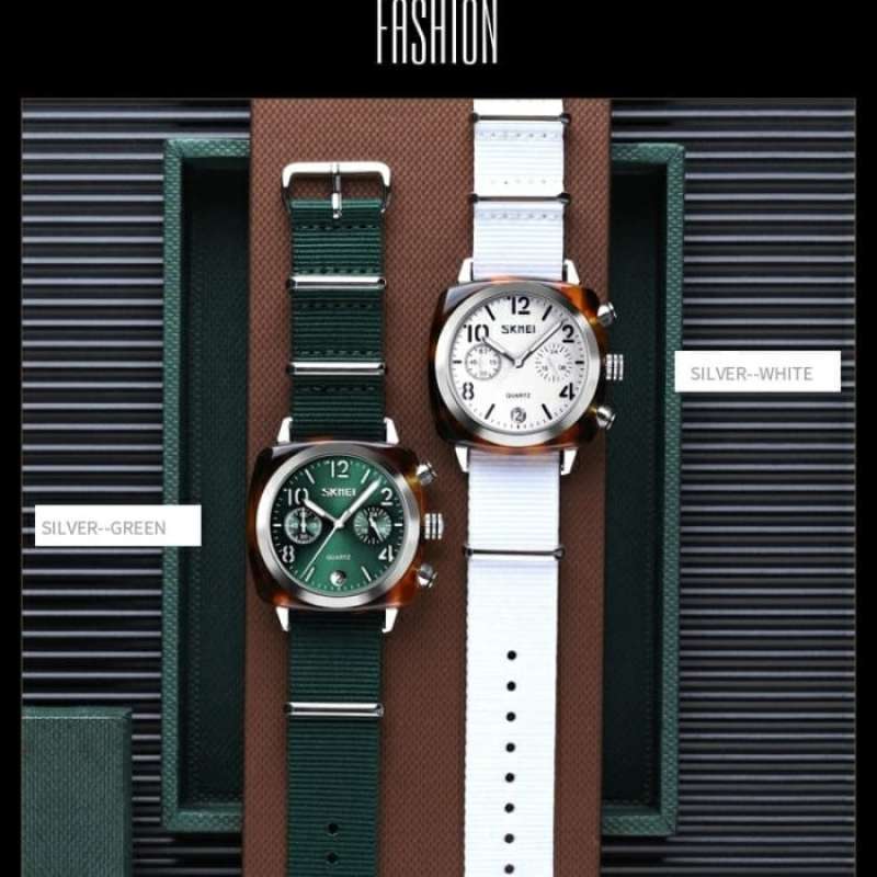 Jual Jam skmei 9186 original silver ring bergaransi free paper box