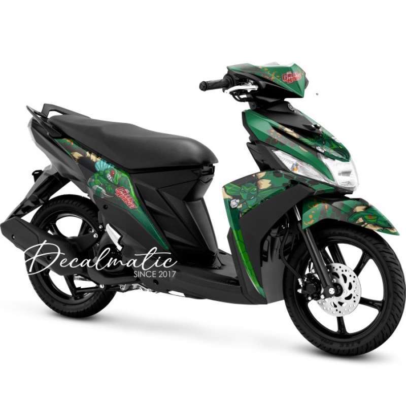 Jual Decal Mio M3 Full Body Stiker Yamaha Mio Z 125 Green Hornet