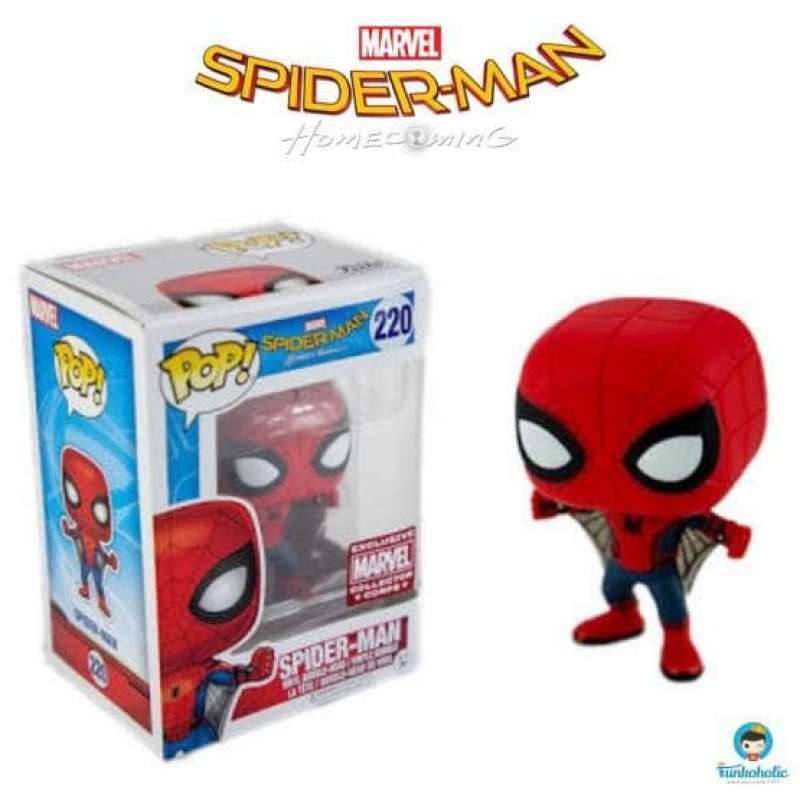 Promo Funko POP Marvel Spider Man Homecoming Wingsuit