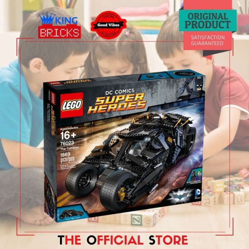 Jual LEGO Original DC Comics Super Heroes 76023 The Tumbler