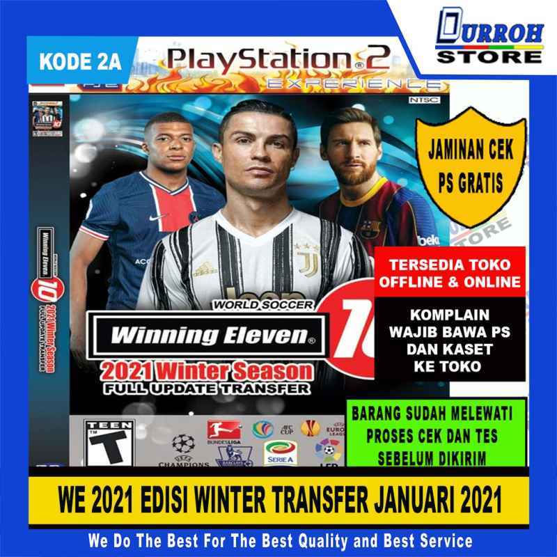 Jual Kaset Game Ps2 Playstation 2 Winning Eleven Atau We 2021