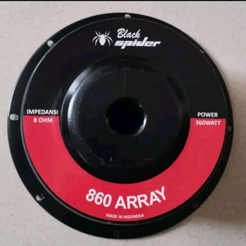 Jual SPEAKER 8 INCH BLACK SPIDER 860 ARRAY harga sudah termasuk