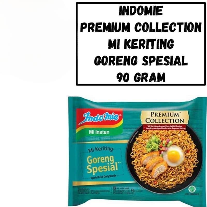 Instant Noodles Indomie Mie Curly Premium Collection goreng