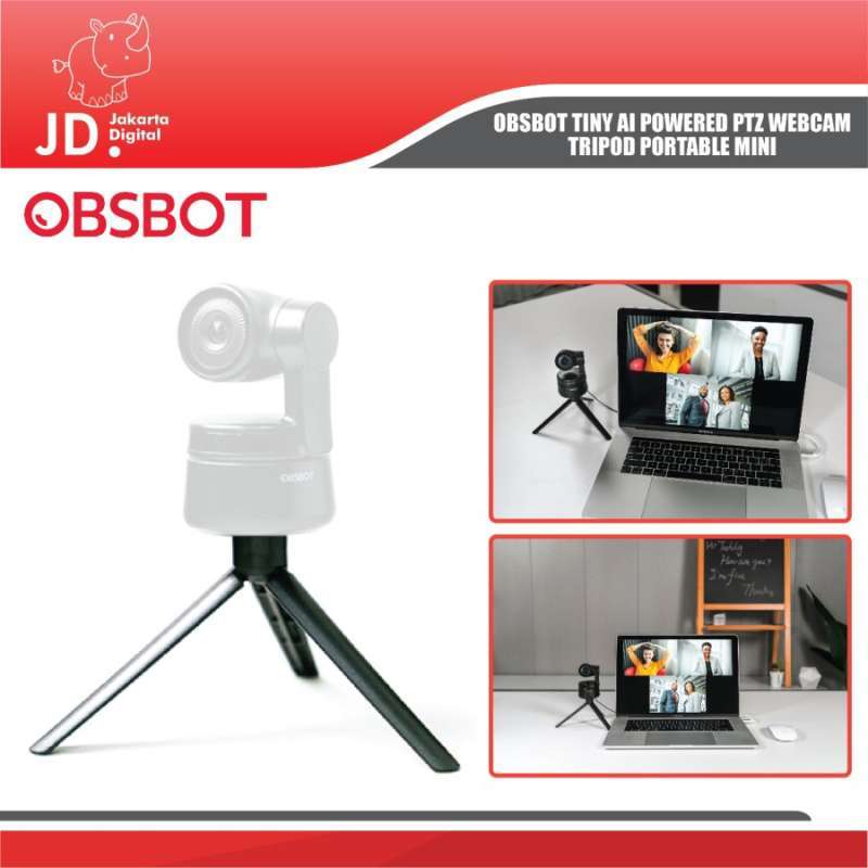Tripod OBSBOT TINY Al Powered PTZ Webcam Tripod Portable Mini