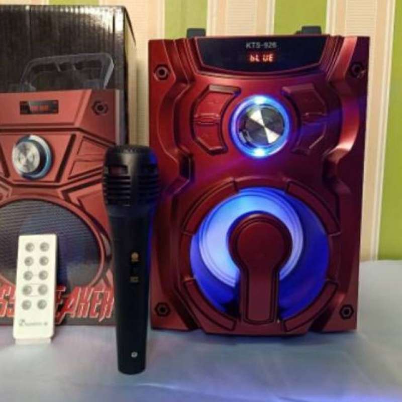 Jual Speaker Bluetooth Karaoke Kts 926 Free Mic Big Sound 1 Hp