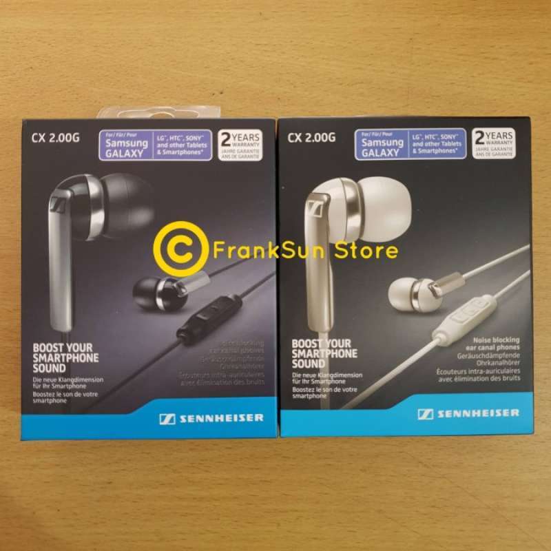 Sennheiser CX 2.00G CX2.00G CX 2.00 G for Android Original