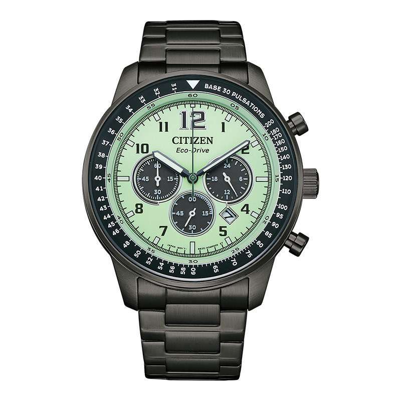 Citizen eco drive gunmetal hot sale