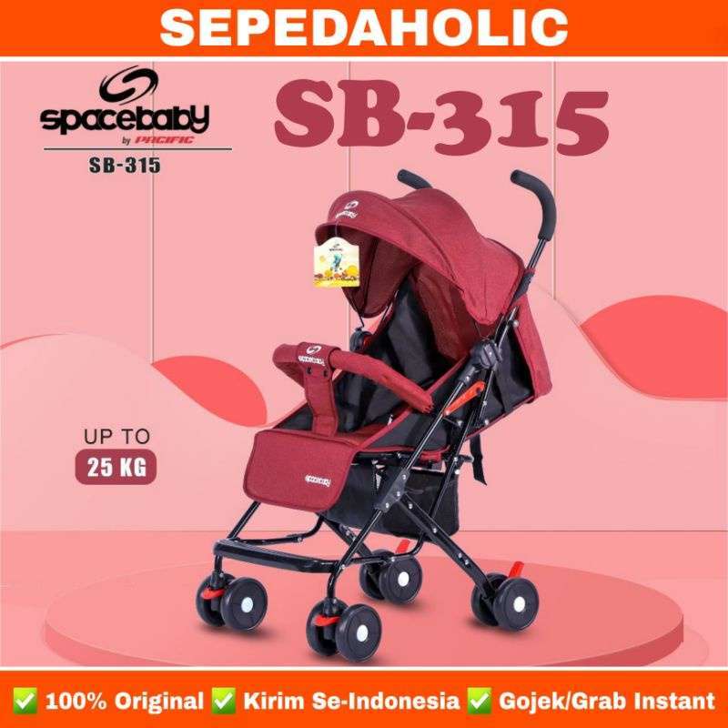 Stroller sampai hot sale 25 kg