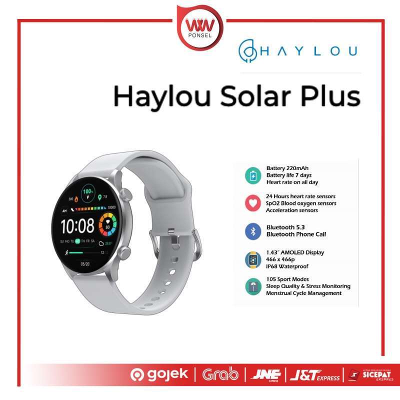 Jam Tangan Haylou Solar Ls05 Battery Life Jam Tangan Mi Solar