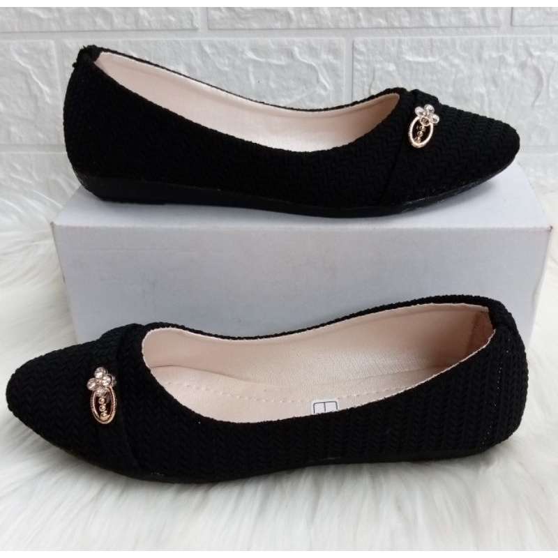 Jual Sepatu Balet Wanita Terbaru Sepatu Wanita Kekinian Flat Shoes Wanita Murah Flatshoes Wanita Dewasa Sepatu Sol Karet Dixie Di Seller Rajastore1 Joglo Kota Jakarta Barat Blibli