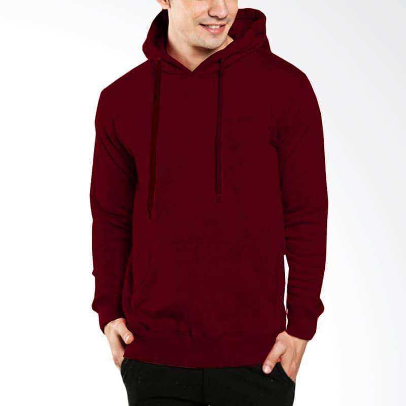 Jual Jaket Polos Hoodie Jumper Premium Distro Warna Maroon Di Seller Heru Dagang Harapan Jaya Kota Bekasi Blibli