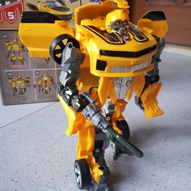 Jual Mainan Robot Transformer Bumblebee Mainan Robot Mobil