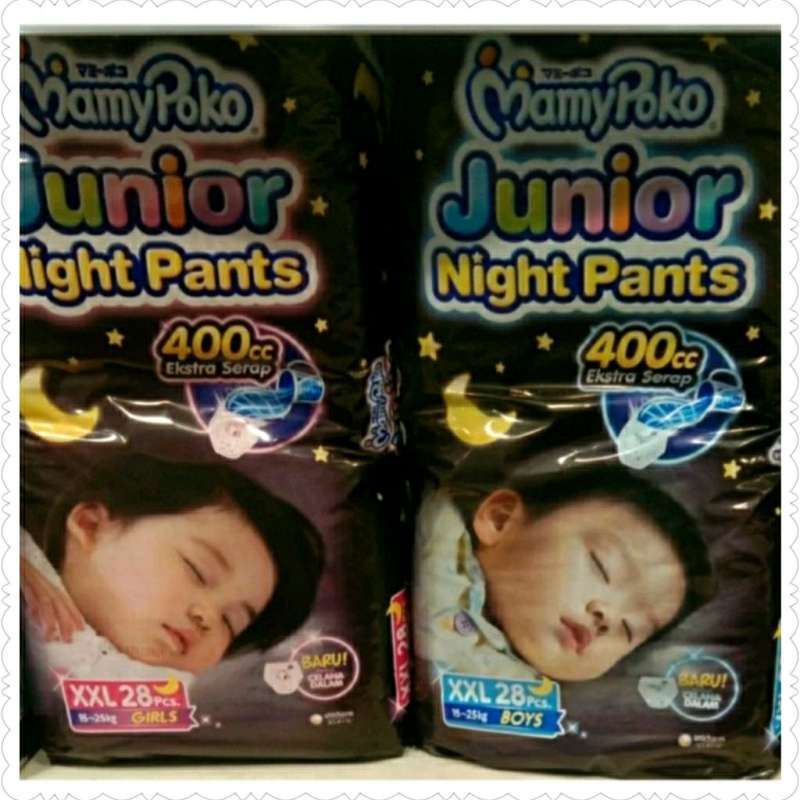 Mamypoko Junior Night Pants XXL 28s