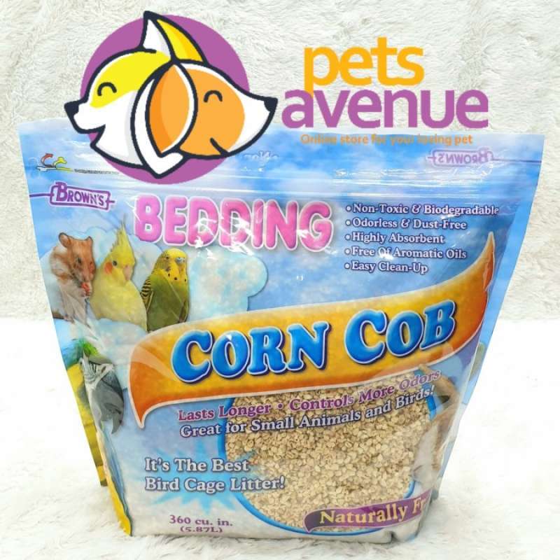 Corn cob on sale bedding for birds