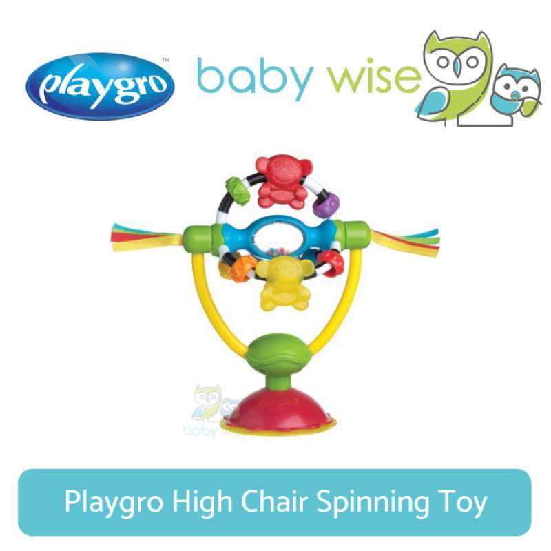 High chair spinning toy sales playgro