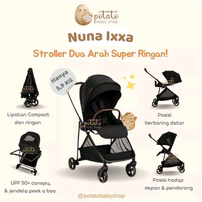 Nuna reversible stroller deals