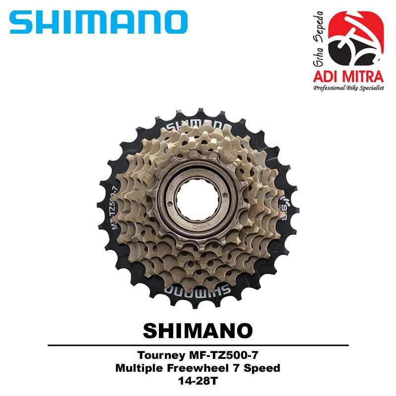 Shimano Tourney MF-TZ500-7 14-28T Multiple Freewheel Speed