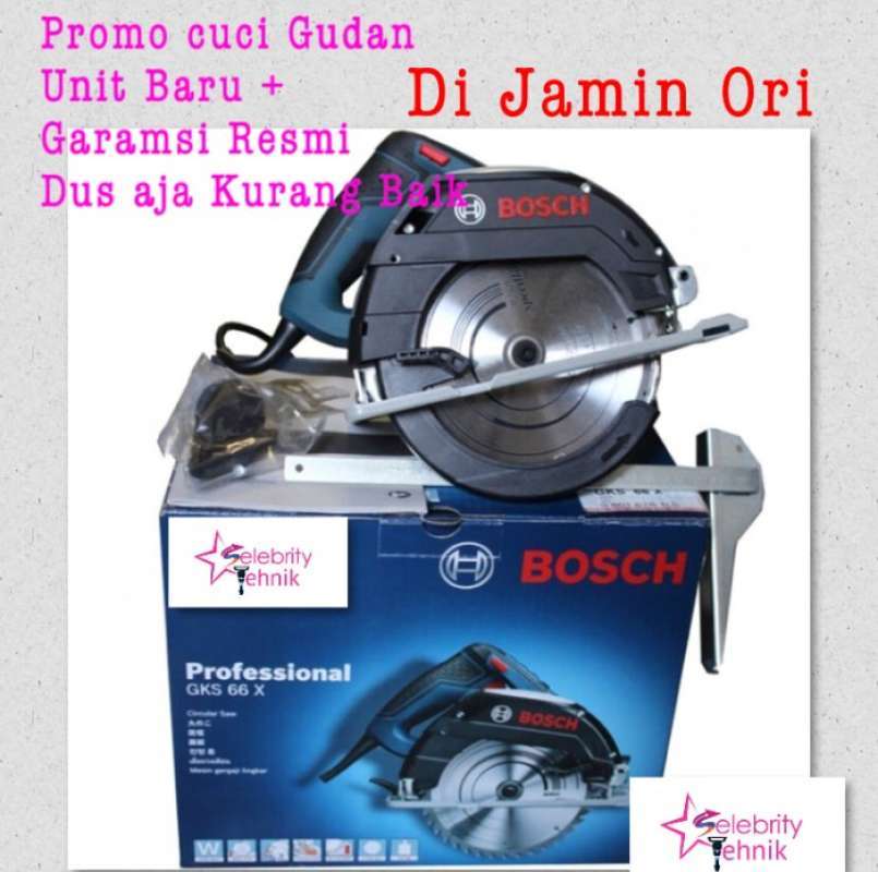 Mesin CIrcular Saw BOSCH GKS 66X