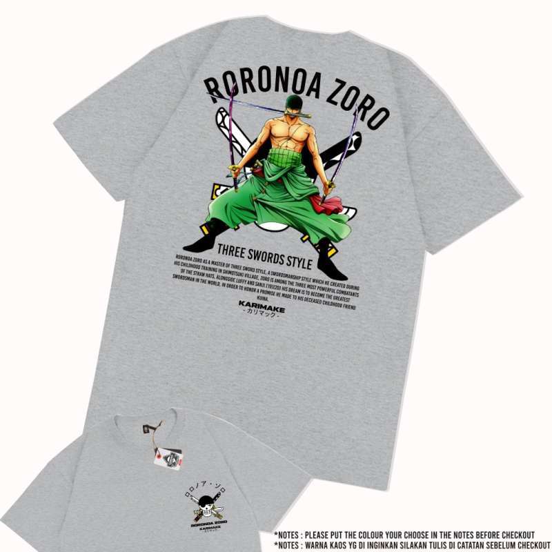 T shirt discount di zoro