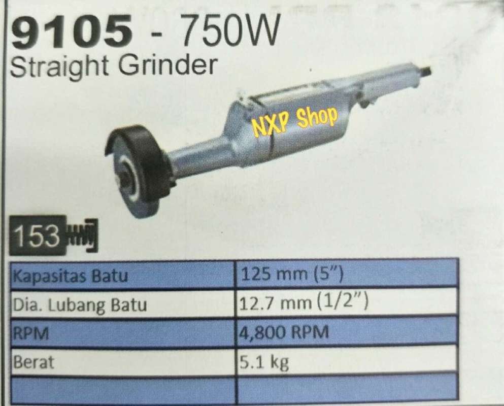 Jual Mesin Straight Grinder Makita 9105 750w Di Seller Cahaya Hati Dho Tegal Alur Kota Jakarta Barat Blibli