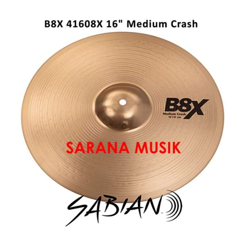 Sabian b8x 16 thin crash sale