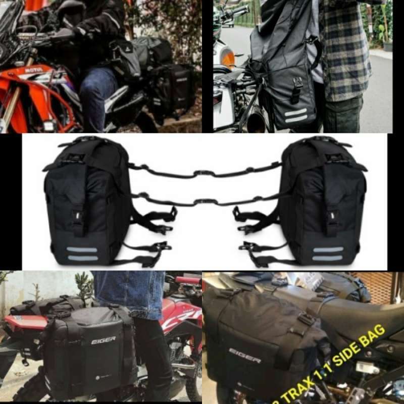 Eiger top side bag