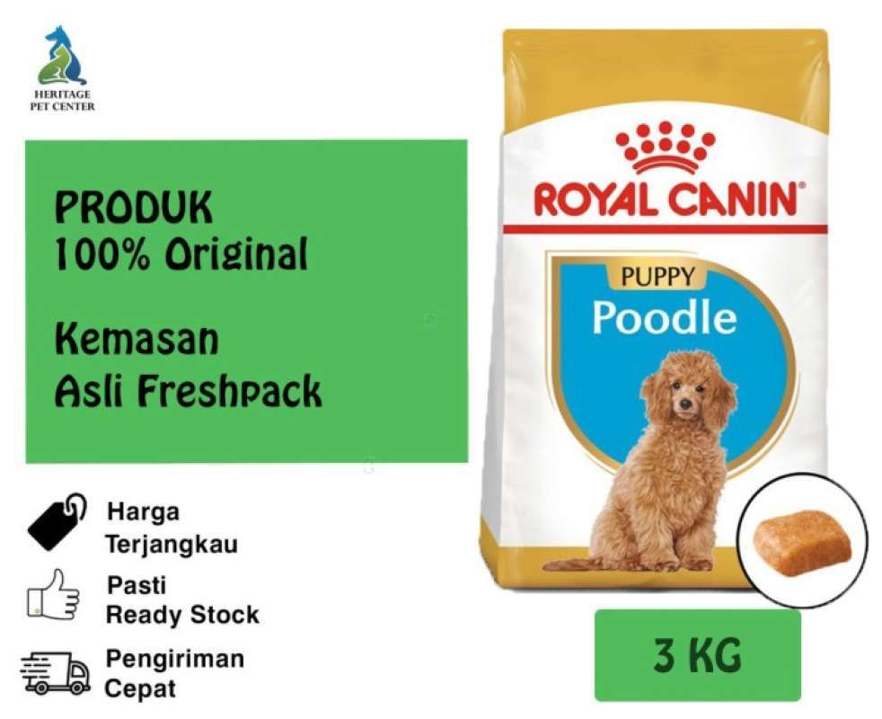Promo royal canin poodle junior 3kg Diskon 7 di Seller