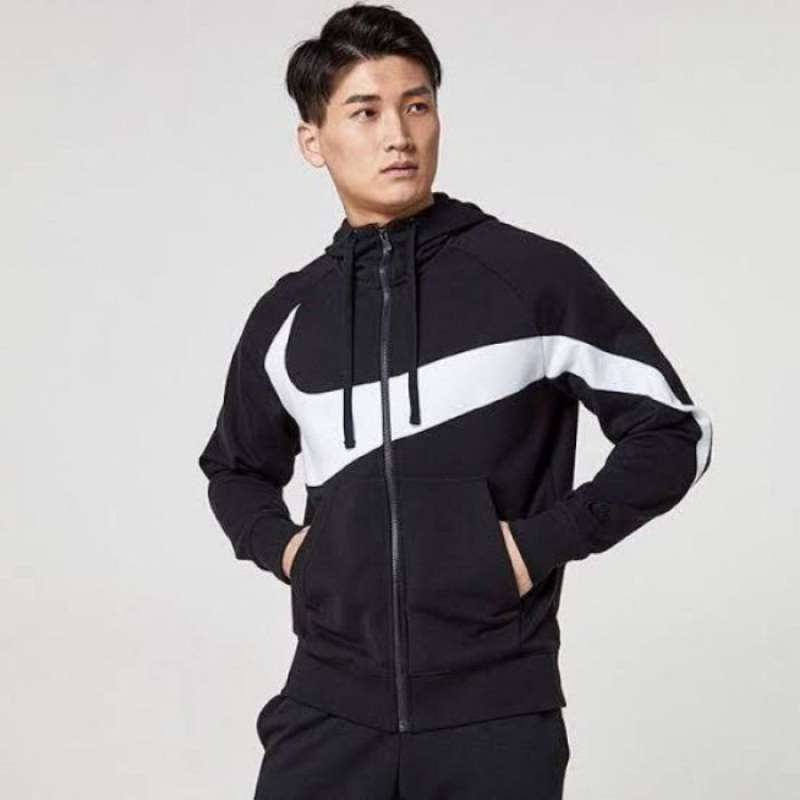 Jual MURAH ZIPPER NIKE BIG SWOOSH HOODIE JAKET ORIGINAL FULL TAG