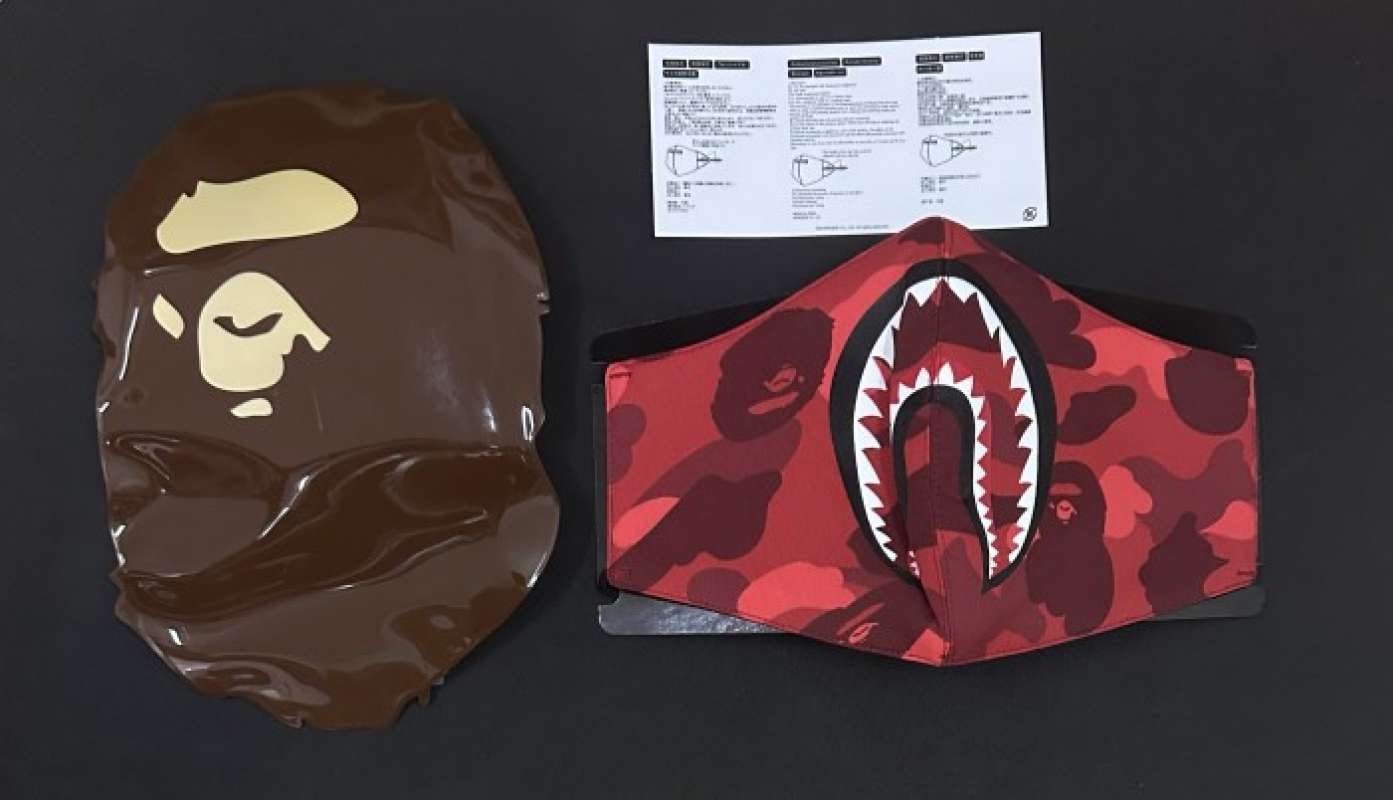 Masker bape original sales