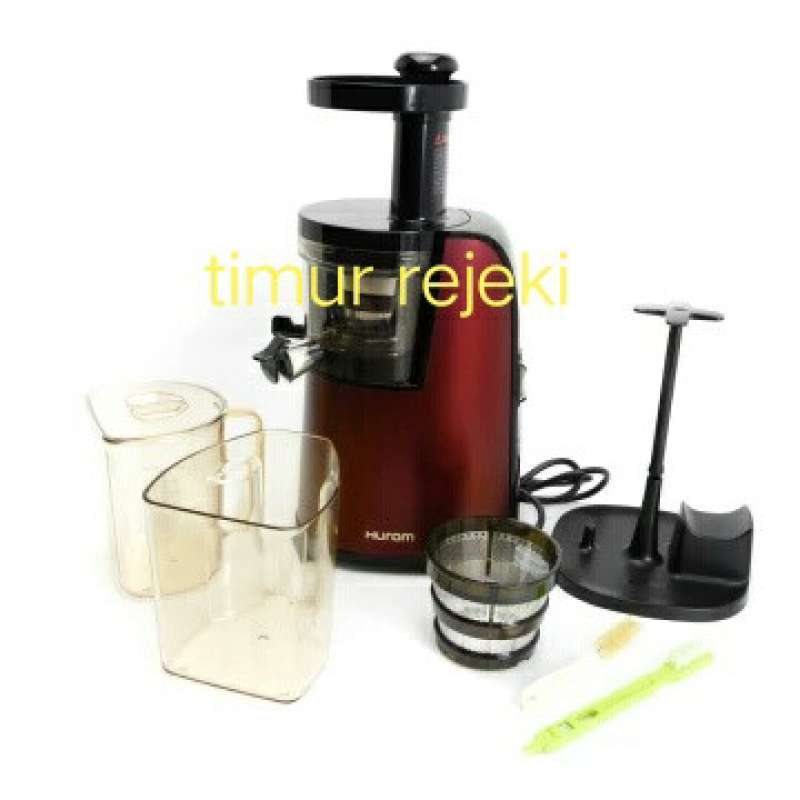 HUROM HG EBE11 MESIN SLOW JUICER STAINLESS MERAH