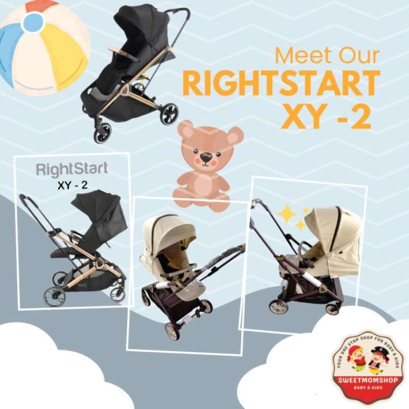 Jual Right start stroller xy 2 dorongan bayi di Seller Azurestore