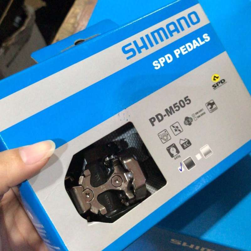 Jual pedal cleat mtb shimano pd m505 di Seller Sariahh Shop