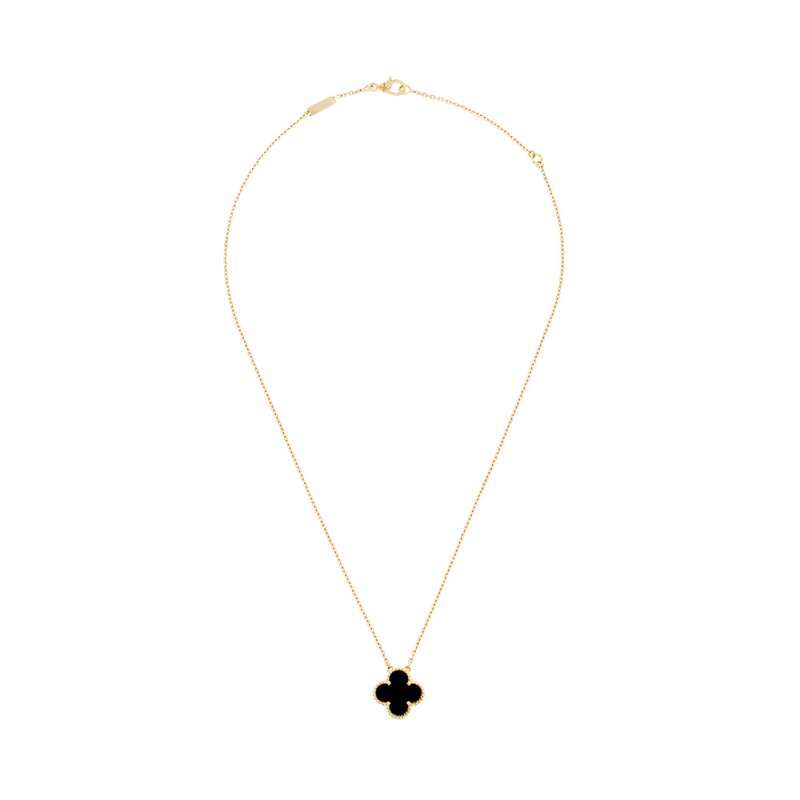 Vintage alhambra pendant yellow gold sales