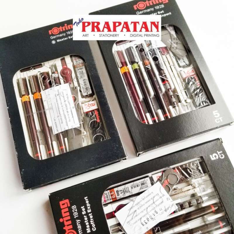 Jual Rotring Isograph Master Set 5ct Technical Pen Di Seller