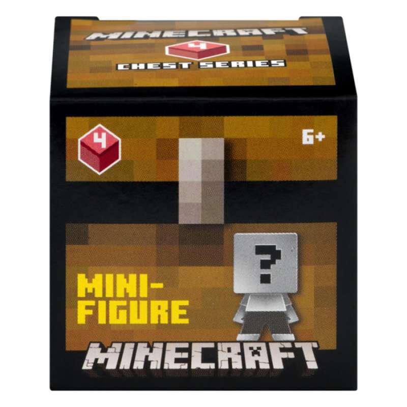 Minecraft mini figures outlet chest series 4