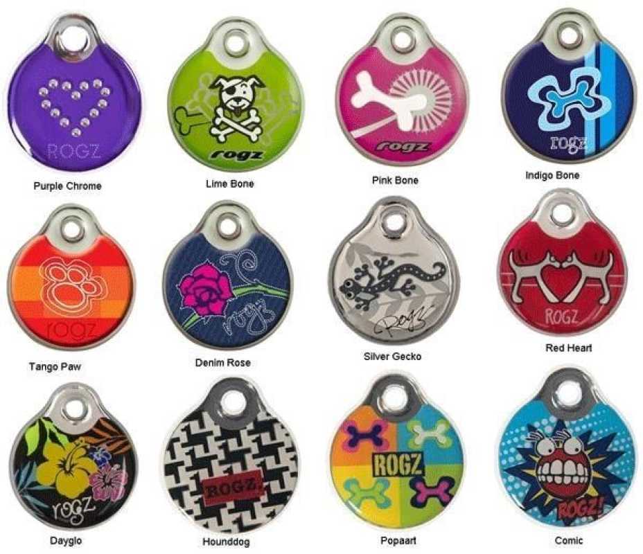 Rogz shop id tags