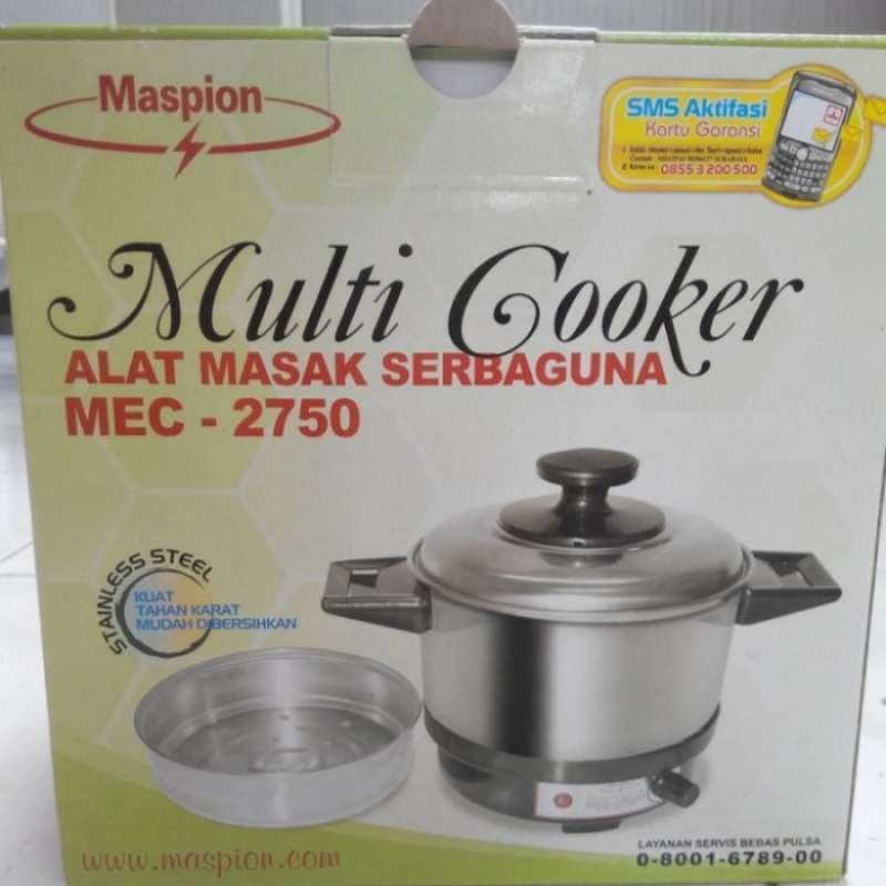 Masak guna 2025 multi cooker