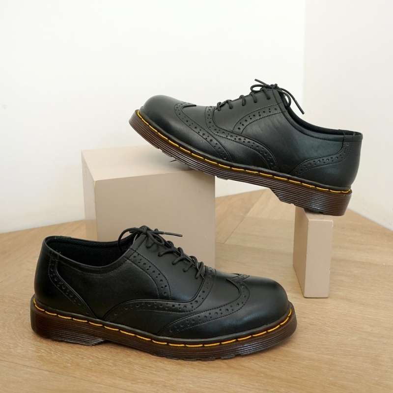 Sepatu Wingtip Docmart Sepatu Pantofel Pria Sepatu Kerja Pria Kulit