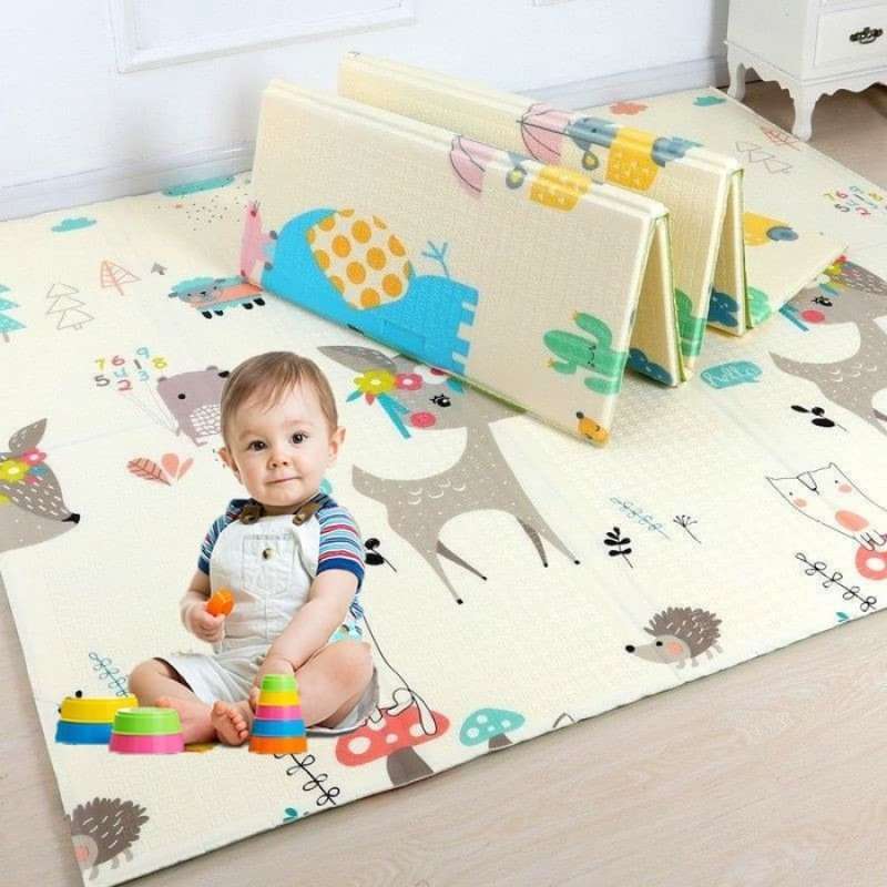 Playmat Size 180X200 Playmate Baby Matras Lipat 200x180 Karakter Lucu Random