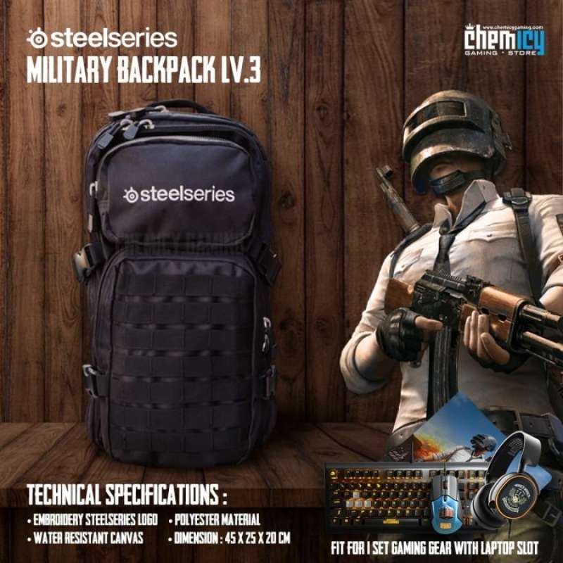 Steelseries military best sale backpack