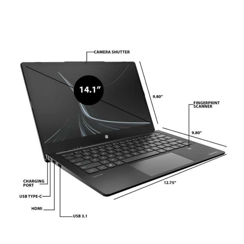 Laptop Gateaway 14 ULTRA Slim i7 1255U 8GB 1TB SSD 14 FHD IPS TOUCHSCREEN  WINDOWS 11