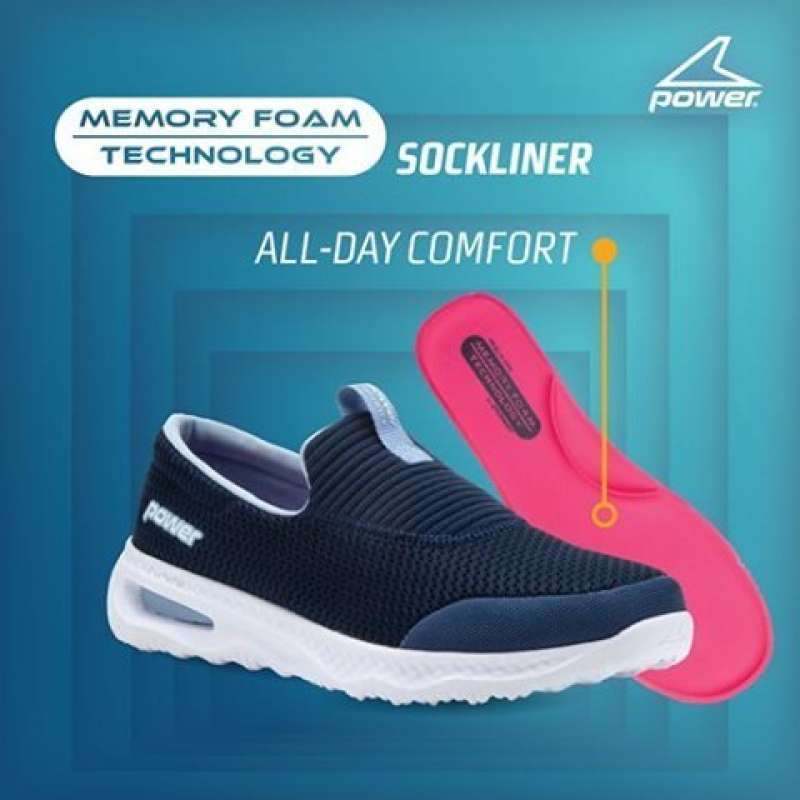 Walk on memory hotsell foam technology by power