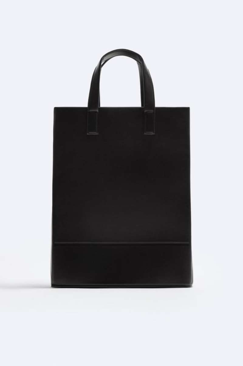 Jual ZARA MAN ORIGINAL STORE 100 MINIMALIST TOTE BAG di Seller