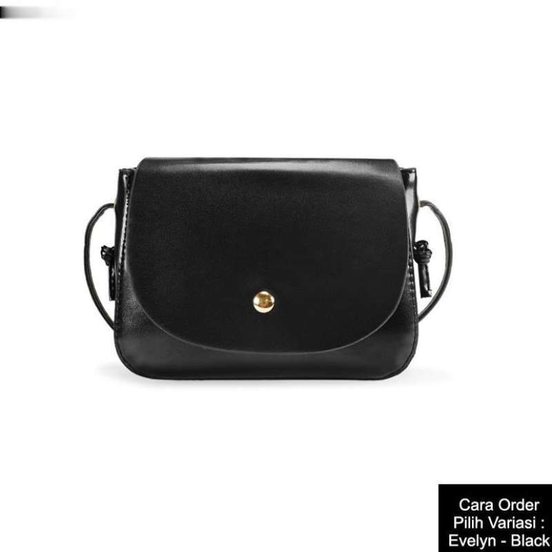 EVELYN Tas Selempang Wanita Elegant Outdoor Sling Bag Anak Remaja Perempuan Crossbody Travel Hp Kecil Shoulder