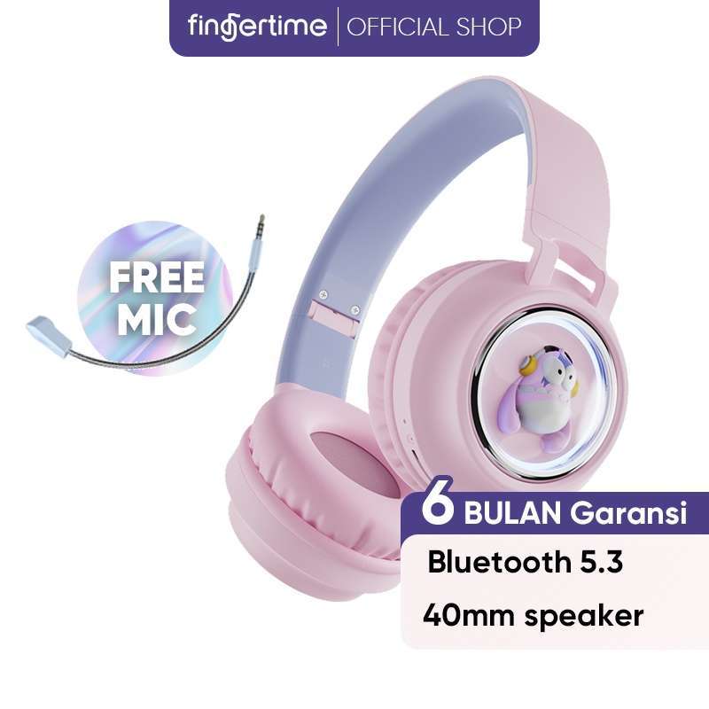 Jual Fingertime Headphone Bluetooth Wireless Headset Earphone With