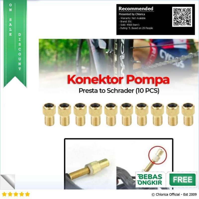 Pompa presta valve deals